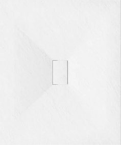 Mexen Hugo ορθογώνιος ντους SMC 140 x 100 cm, λευκό - 42101014