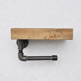 Pipe Shelf Boruraf117 Walnut
Black