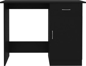 vidaXL Γραφείο Μαύρο 100 x 50 x 76 εκ. από Επεξ. Ξύλο