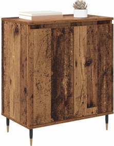 vidaXL Πλαϊνό γραφείο Παλιό Ξύλο 60 x 35 x 70 cm Επεξεργασμένο Ξύλο