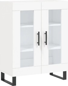 vidaXL Ντουλάπι Λευκό 69,5x34x180 εκ. από Επεξεργασμένο Ξύλο