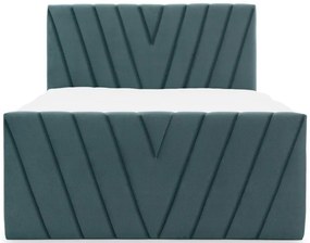 Επενδυμένο κρεβάτι Alba-Mple-Anoixto-140 x 200