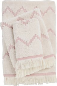 Πετσέτες Μπάνιου (Σετ 3τμχ) Das Home Best Line 0871 Nude 450gsm