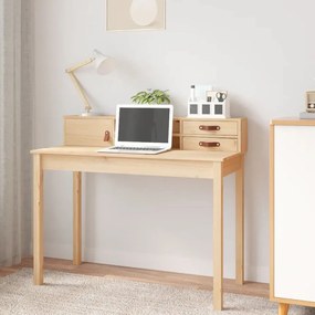 vidaXL Γραφείο 110x50x93 εκ. από Μασίφ Ξύλο Πεύκου