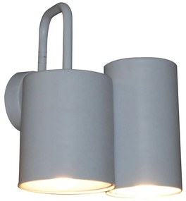 Φωτιστικό Τοίχου - Απλίκα HL-3567-2W 77-3987 Brody White  Homelighting Metal