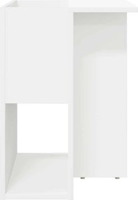 vidaXL End Table Λευκό 35 x 40 x 55 εκ. Επεξεργασμένο ξύλο