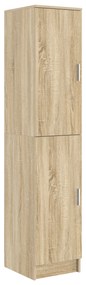 vidaXL Μπουφές Sonoma oak Μοριοσανίδες με φινίρισμα σε χρώμα Sonoma oak