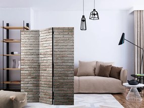 Διαχωριστικό με 3 τμήματα - Elegant Brick [Room Dividers]