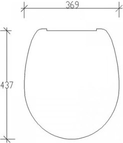 Tema Troy Duroplast 41110 - Κάλυμμα Λεκάνης