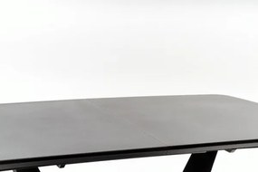 FANGOR extension table, color: top - dark grey, legs - black DIOMMI V-CH-FANGOR-ST