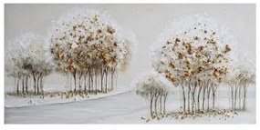 ΠΙΝΑΚΑΣ ΣΕ ΚΑΜΒΑ Fylliana FL0841 ΜΠΕΖ 120x3x60εκ 108-225-078