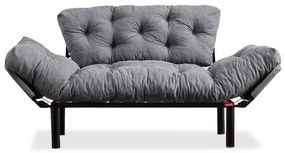 Καναπές - Kρεβάτι C-0018 2θέσιος Ύφασμα Γκρί 155x73x85 εκ. 155x73x85 εκ.