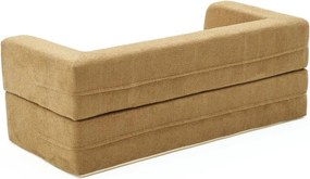 Διθέσιος Καναπές Κρεβάτι Καφέ VILORO 90x200x75