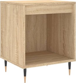 vidaXL Κομοδίνα 2 τεμ. Sonoma Δρυς 40 x 35 x 50 εκ. από Επεξεργ. Ξύλο