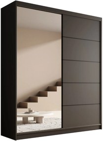 Ντουλάπα Shelvia 180 συρόμενη -Mauro