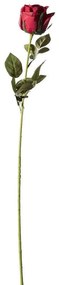 Τεχνητό Κλωνάρι Τριαντάφυλλο 0231-7 6x8x69cm Red-Green Supergreens Πολυαιθυλένιο