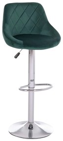 ΣΚΑΜΠΟ ΜΠΑΡ ROSE HM204.46 ΜΕ ΑΜΟΡΤΙΣΕΡ ΧΡΩΜΙΟΥ & ΚΥΠΑΡΙΣΣΙ ΒΕΛΟΥΔΟ 48x45x105Υεκ.