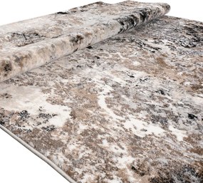 Χαλιά Κρεβατοκάμαρας (Σετ 3τμχ) Polcarpet Estia 4871 Black/Beige
