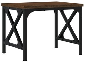 vidaXL Βάση Εκτυπωτή Καφέ Δρυς 40 x 30 x 31 εκ. από Επεξεργασμένο Ξύλο