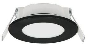 Φωτιστικό Χωνευτό Trio Lighting HIMAL 635110102 Μαύρο Ματ (Black Mat) 2700 + 4000K