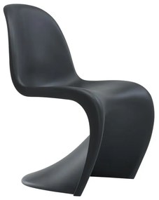 BLEND Καρέκλα Τραπεζαρίας Κουζίνας - PP Μαύρο  50x58x85cm [-Μαύρο-] [-PP - PC - ABS-] ΕΜ993,1