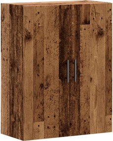 vidaXL Επίτοιχο ντουλάπι Παλιό ξύλο 69,5x34x90 cm