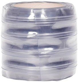 vidaXL Λωριδοκουρτίνα Διαφανής 25 μ. 200 χιλ. x 1,6 χιλ. από PVC