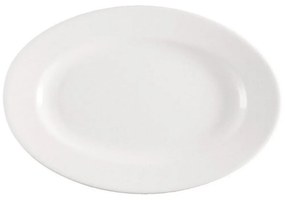 Πιατέλα Πορσελάνινη Οβάλ Ρηχή 001.172547K2 31Χ23Χ2cm White Espiel Porcelain