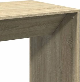 vidaXL Τραπέζι Μπαρ Sonoma Δρυς 51x50x103,5 εκ. Επεξ. Ξύλο
