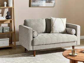 Καναπές Berwyn 1733, Taupe, 140x74x78cm, Πόδια: Ξύλο,Καουτσούκ, Ευκάλυπτος