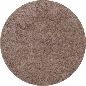 vidaXL Αντιολισθητικό Σαγκί Χαλάκι Καφέ 120 x 120 cm PP