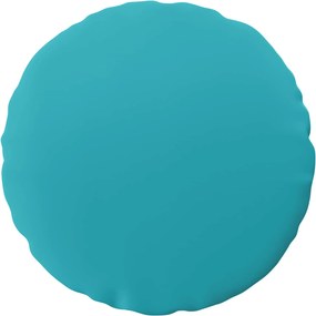 vidaXL Κάλυμμα Μαξιλαριού 2 pcs HEERLEN Τιρκουάζ Ø 40 cm Πολυεστέρας