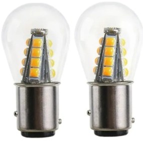 Λαμπτήρες LED διπολικοί S25 - R-DS25D-02AU - 2τεμ