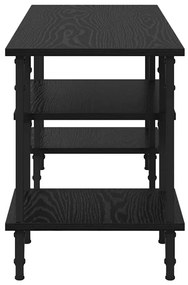 vidaXL Ντουλάπι TV Μαύρη Οξυά 102 x 35 x 45,5 εκ