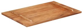 vidaXL Επιφάνεια Τραπεζιού 25-27 χιλ. 60x90 εκ. Ξύλο Ακακίας