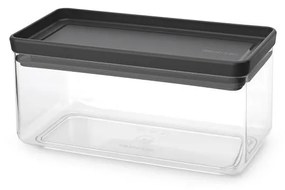 Brabantia 1008873 Κουτί αποθήκευσης προϊόντων Tasty+ Stackable 1.5L, Dark Grey
