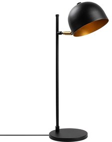 Φωτιστικό Επιτραπέζιο Alfa 942FLG1832 18x20x58cm E14 40W Black-Gold Opviq