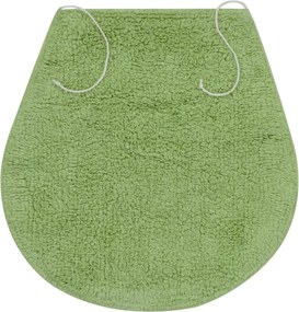 vidaXL Σετ Πατάκια Μπάνιου 3 τεμ. Πράσινα Υφασμάτινα