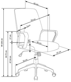 SPIN 2 office chair DIOMMI V-CH-SPIN_2-FOT