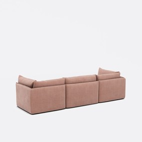 Αρθρωτός καναπές 3 θέσεων από υφασμα MALO