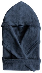 Μπουρνούζι New Plus Hooded Dark Denim 21223 - L