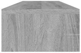vidaXL Βάση Οθόνης Γκρι Sonoma 100x24x13 εκ. από Επεξεργασμένο Ξύλο