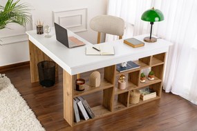 Γραφείο Λευκό / Πεύκο Atlantic VESPER 130x120x72