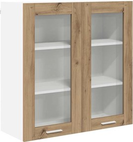 vidaXL Κρεμαστό ντουλάπι Artisan Oak 80 x 31 x 80 εκ.