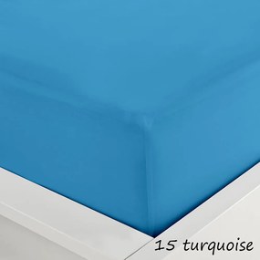 Κατωσέντονο Ημίδιπλο 120X200+20 Με Λάστιχο Μεμονωμένο- Sunshine Menta 152-122 Turquoise 15