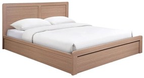 Κρεβάτι Διπλό Caliber Ε73860 168x210x100cm Natural Double