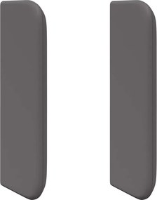 vidaXL Αυτί Κεφαλής 2 pcs Γκρι 40 x 16 x 5 εκ.