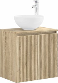 vidaXL Σετ Επίπλων Μπάνιου 6 pcs Sonoma Δρυς