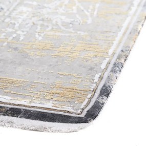 Χαλί Διαδρόμου (80x150) Royal Carpet Bamboo Silk 5991A L.Grey/Anthracite