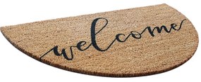 Πατάκι Εισόδου Welcome 796LMN9805 70x40cm Brown-Black Aberto Design 70x40